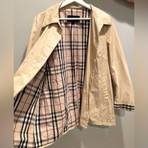 Burberry rain jacket
